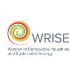 Logo for Women of Renewable Industries and Sustainable Energy (WRISE)